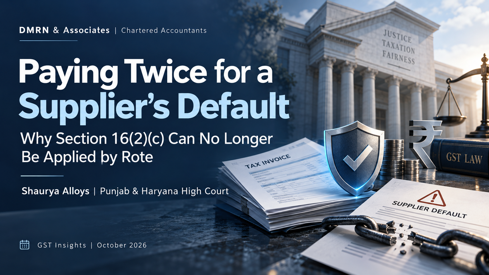 Paying Twice for a Supplier’s Default: Why Section 16(2)(c) Can No Longer Be Applied by Rote